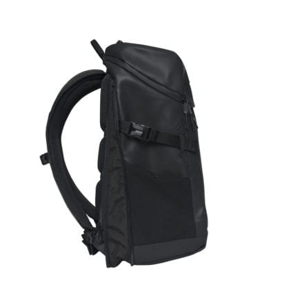 Beckmann Rucksack Street FLX Black Seite 33 Liter Modell-2021 Set bei offiziellem Onlineshop norway-schulranzenshop.de